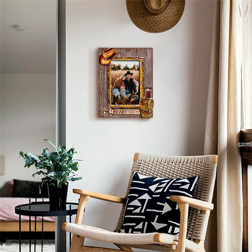 4x6 Rustic Wood Picture Frame